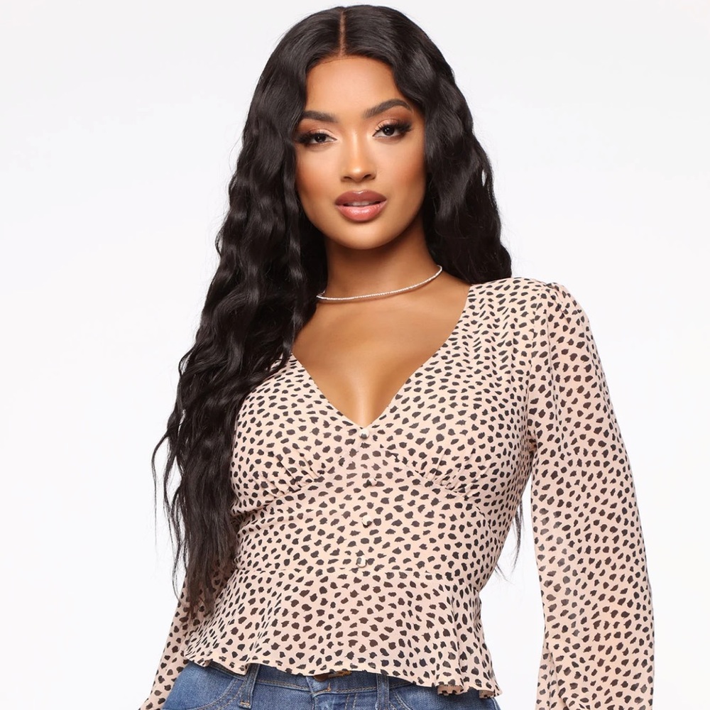 Fashion Nova Cheetah Top